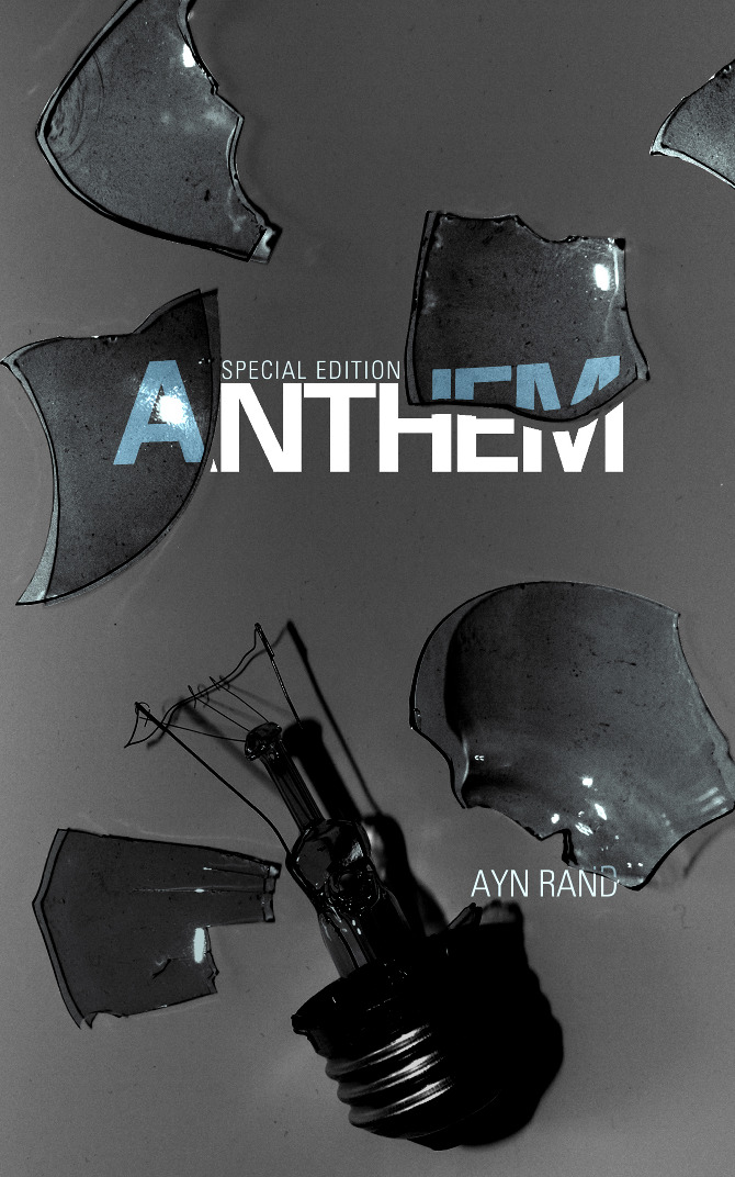 Anthem Book Cover Redesign RR design